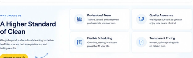 Why customers choose Harbourview Cleaning
